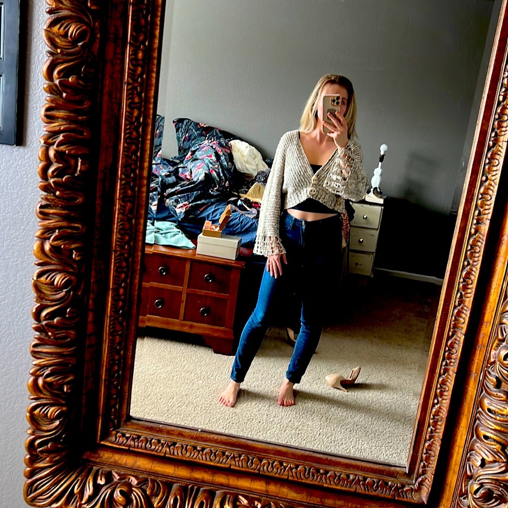 FreePeople summer night sweater coverup